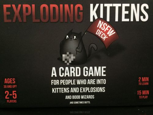 Exploding Kittens NSFW Deck